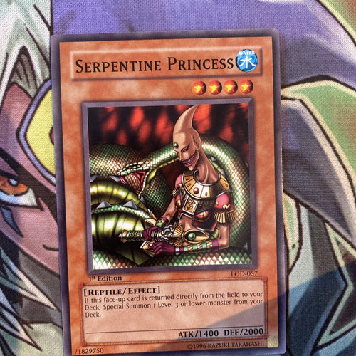 LOD-057 Serpentine Princess Common 1st Edition NM Yugioh Card