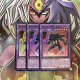SDHS-EN044 x3 Masked HERO Dark Law Super Rare Excellent Condition Yugioh