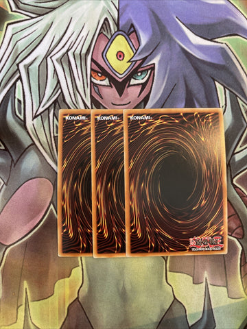 SDHS-EN044 x3 Masked HERO Dark Law Super Rare Excellent Condition Yugioh (back)