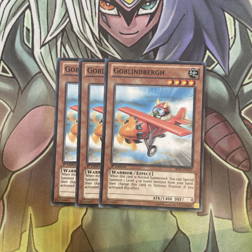 BP01-EN219 x3 Goblindbergh Common Excellent Condition Yugioh