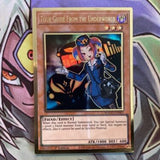 MAGO-EN007 Tour Guide From The Underworld Gold Rare 1st Edition NM Yugioh Card