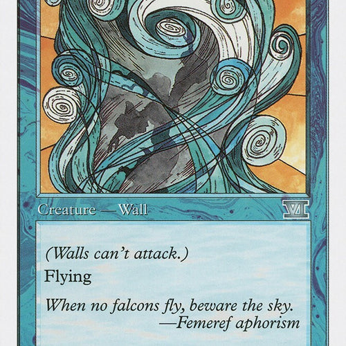 Wall Of Air - Sixth Edition Excellent Magic MTG