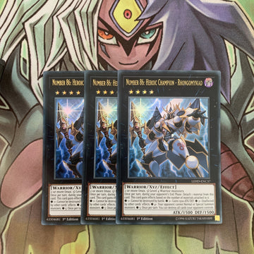 LEHD-ENC37 x3 Number 86: Heroic Champion - Rhongomyniad Ultra Excellent Yugioh