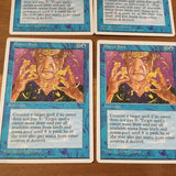x4 Power Sink - Fourth Edition Excellent Magic MTG