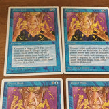 x4 Power Sink - Fourth Edition Excellent Magic MTG