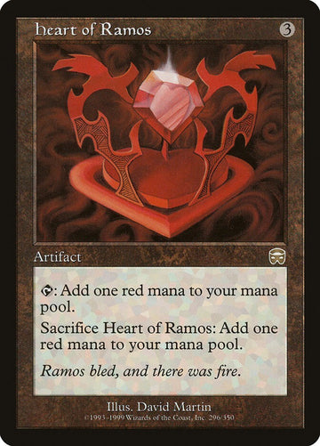 Heart Of Ramos - Mercadian Masques Excellent Magic MTG