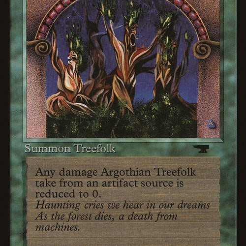 Argothian Treefolk - Antiquities Excellent Magic MTG