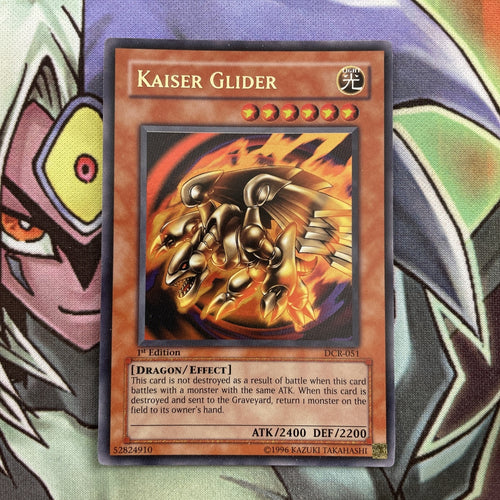 DCR-051 Kasier Glider Ultra Rare 1st Edition Near Mint Yugioh Card