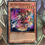 JOTL-EN095 Fire King Avatar Yaksha Super Rare Unl Edition NM Yugioh Card