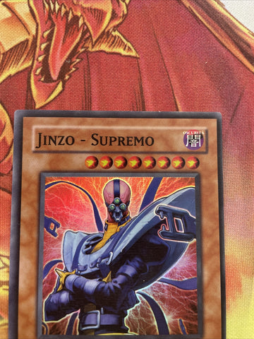 LODT-EN007 Jinzo - Lord 1st Edition Super Rare EX/NM Yugioh ITALIAN (back)