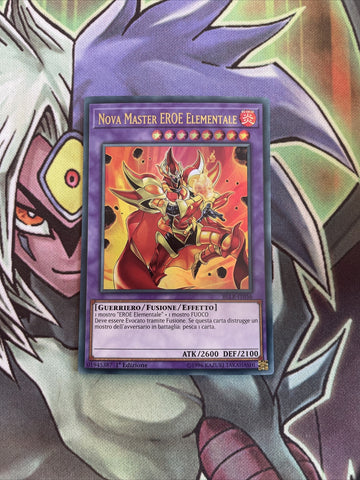 BLLR-EN056 Elemental Hero Nova Master Ultra Rare ITALIAN 1st Edition NM Yugioh