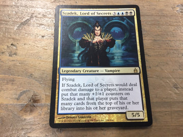 Szadek, Lord Of Secrets - Ravnica: City of Guilds VG MTG