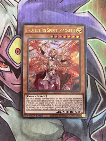 DAMA-EN025 Protecting Sprit Logaeth Ultra Rare 1st Edition NM Yugioh Card