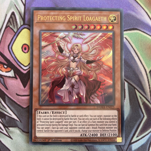 DAMA-EN025 Protecting Sprit Logaeth Ultra Rare 1st Edition NM Yugioh Card