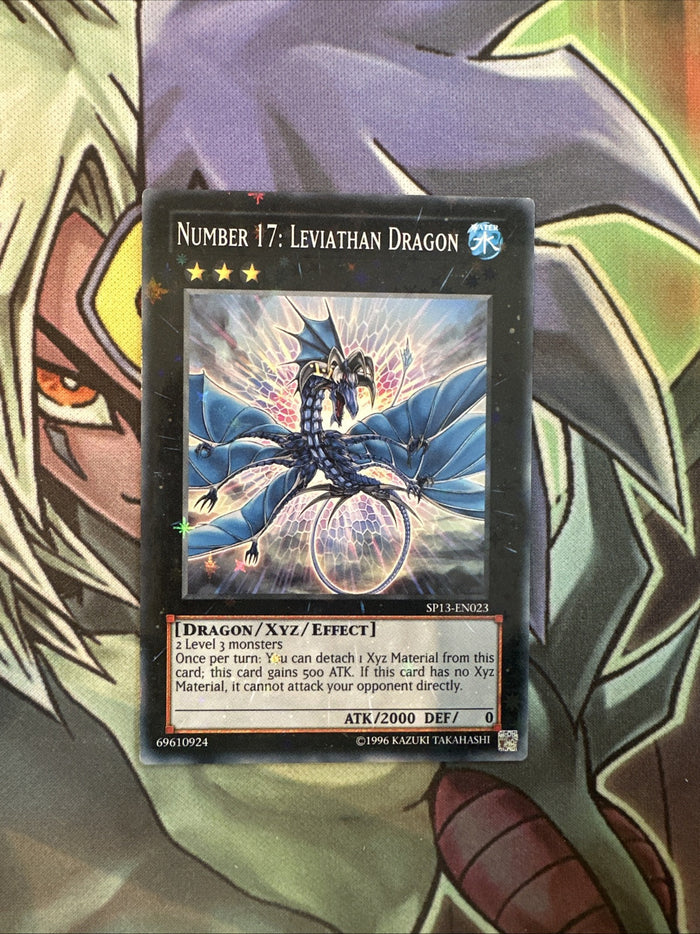 SP13-EN023 Number 17: Leviathan Dragon Starfoil Rare Unl Edition NM Yugioh Card