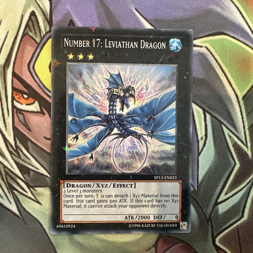 SP13-EN023 Number 17: Leviathan Dragon Starfoil Rare Unl Edition NM Yugioh Card