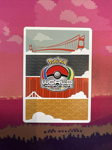 Pokemon Card Double Colorless Energy World Championships 2016 114/124 Near Mint (back)