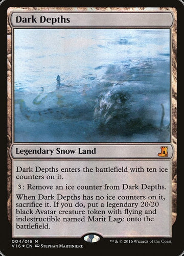 Dark Depths FOIL From The Vault Excellent Magic MTG