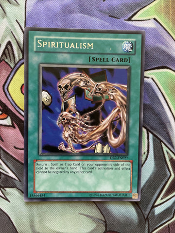 DB2-EN027 Spiritualism Rare UNL Edition NM Yugioh Card