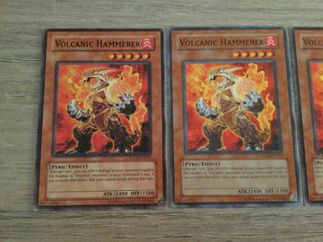 FOTB-EN013 Yugioh 3x Volcanic Hammerer (Mixed) (back)