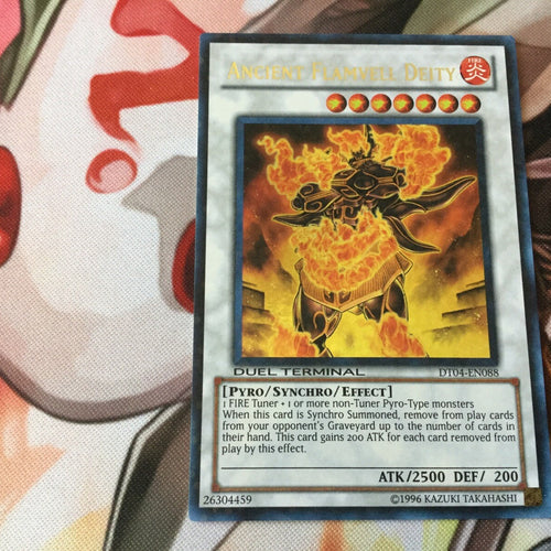 DT04-EN088 Yugioh! ANCIENT FLAMVELL DEITY DUEL TERMINAL!