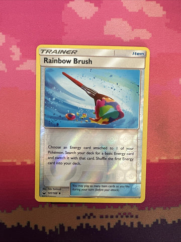 Pokemon Card Rainbow Brush Celestial Storm 141/168 Near Mint