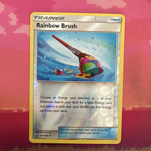 Pokemon Card Rainbow Brush Celestial Storm 141/168 Near Mint