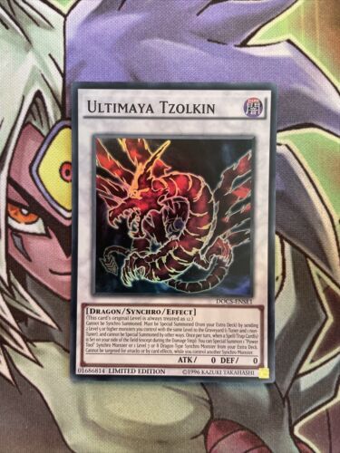 DOCS-ENSE1 Ultimaya Tzolkin Super Rare Limited Edition NM Yugioh Card