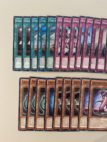 Core Graydle 22 Cards YuGiOh (back)