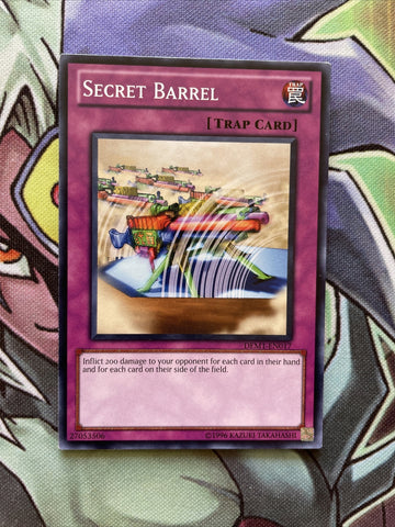 DEM1-EN017 Secret Barrel Common UNL Edition NM Yugioh Card