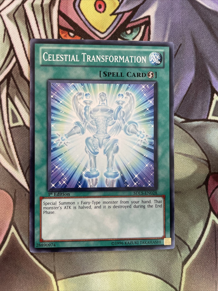 SDLS-EN028 Celestial Transformation Common 1st Edition Near Mint Yugioh