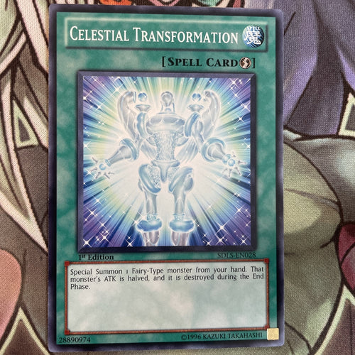 SDLS-EN028 Celestial Transformation Common 1st Edition Near Mint Yugioh