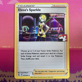 Pokemon Card Elesa's Sparkle Fusion Strike Prize Pack Holo 233/264 Near Mint