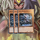 SDAZ-EN019 x3 Omni Dragon Brotaur Common Excellent Condition Yugioh