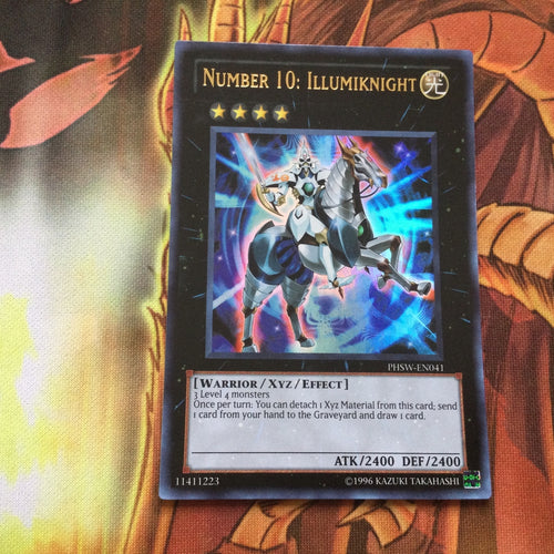 PHSW-EN041 YuGiOh Number 10: Illumiknight Ultra Rare unl Edition