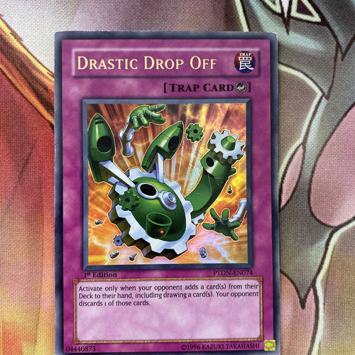 PTDN-EN074 Yugioh Drastic Drop Off - Ultra Rare - Near Mint - 1st ed