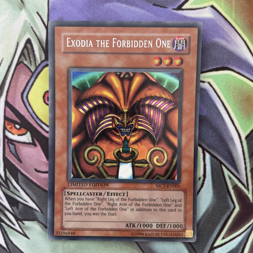 MC1-EN001 Exodia The Forbidden One Secret Rare Limited Edition Ed NM Yugioh