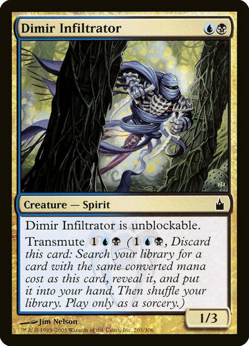Dimir Infiltrator Ravnica: City Of Guilds Excellent Magic MTG