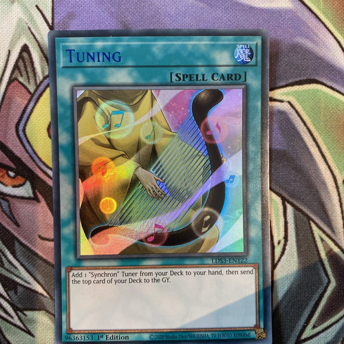 LDS3-EN122 Tuning Ultra Rare Blue 1st Edition NM Yugioh Card