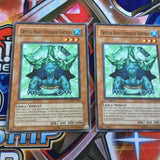 FOTB Yugioh 3x Crystal Beast Emerald Tortoise Mixed Sets (Mixed)