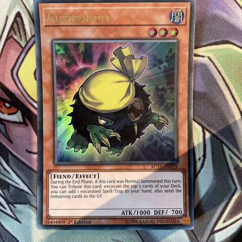 AC19-EN019 Kuribandit Ultra Rare 1st Edition NM Yugioh Card