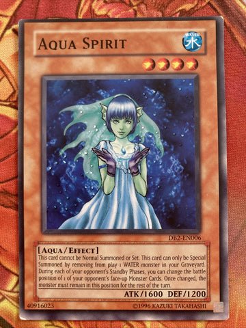 DB2-EN006 Aqua Spirit Near Mint Yugioh