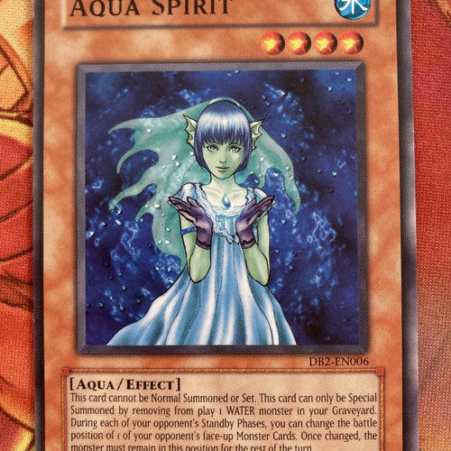 DB2-EN006 Aqua Spirit Near Mint Yugioh