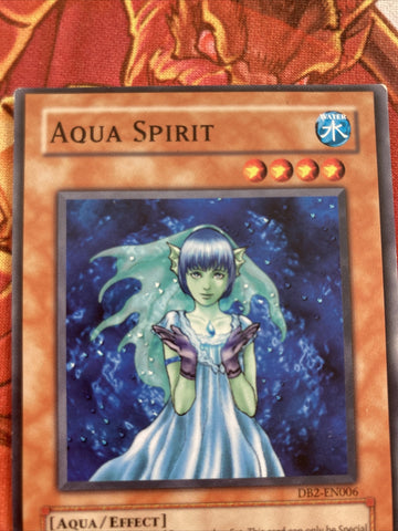 DB2-EN006 Aqua Spirit Near Mint Yugioh (back)