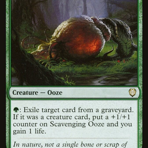 Scavenging Ooze - Phyrexia: All Will Be One Commander Excellent Magic MTG