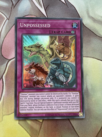 OP14-EN012 Unpossessed Yu-Gi-Oh! Super Rare Near Mint Yugioh Card