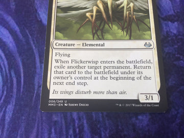 Flickerwisp - Archenemy: Nicol Bolas Excellent Magic MTG (back)