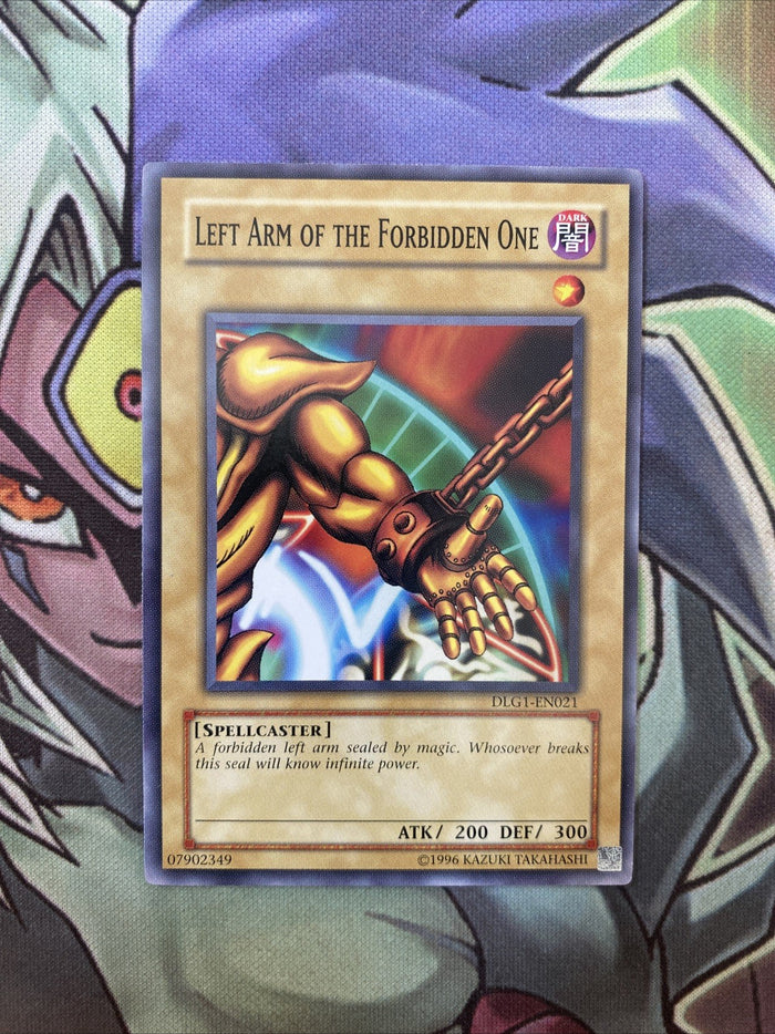 DLG1-EN021 Left Arm Of The Forbidden One Common Unlimited Edition NM Yugioh Card