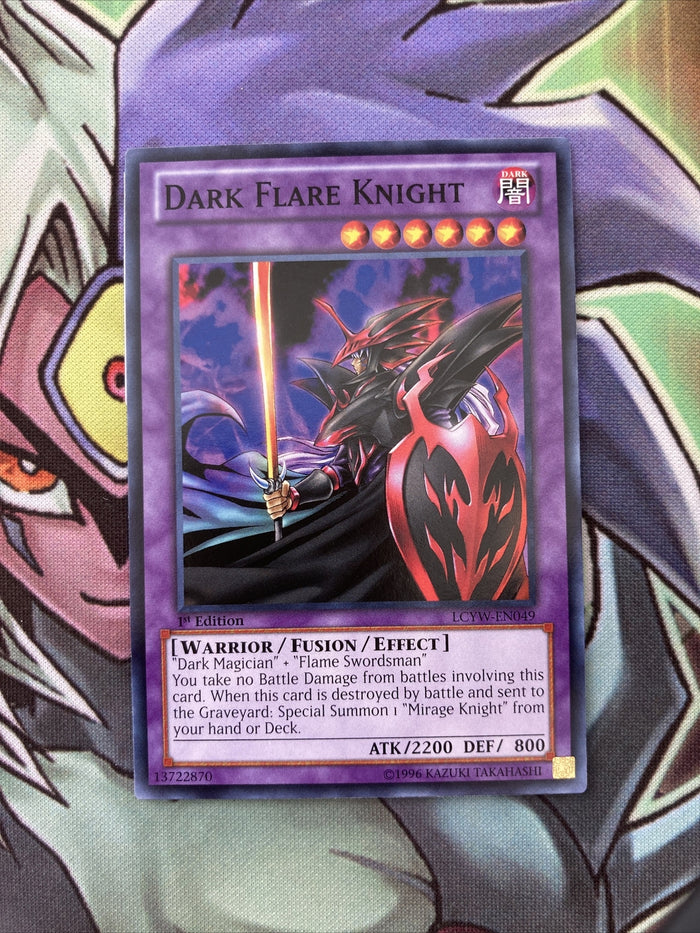 LCYW-EN049 Dark Flare Knight Common 1st Edition NM Yugioh Card