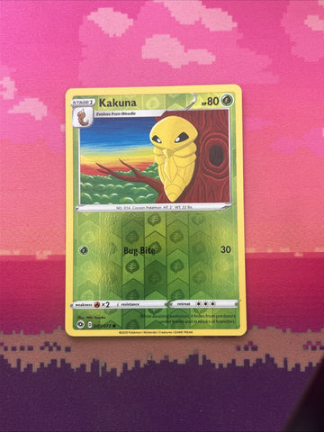Pokemon Card Kakuna Champions Path Reverse Holo 003/073 Near Mint